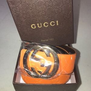 Gucci Belt - Orange